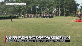 VIDEO: Apel Pasukan Jelang Sidang Sengketa Pemilu di MK