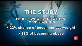 VIDEO: Studi Sebut Tidur dengan Lampu Menyala Picu Obesitas