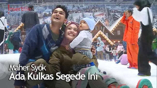 Libur Syuting, Ridwan Ghani Ajak Anak dan Istri Jalan-Jalan