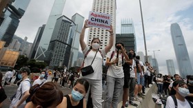 FOTO: Demo RUU Ekstradisi Hong Kong Membara Lagi
