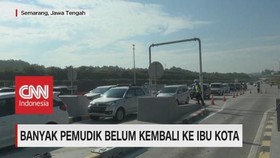VIDEO: Banyak Pemudik Belum Kembali ke Ibu Kota