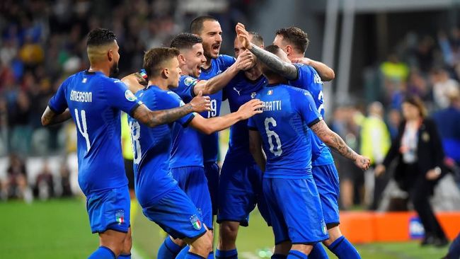 Mancini Akui Timnas Italia Menang Susah Payah