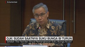VIDEO: OJK: Sudah Saatnya Suku Bunga BI Turun