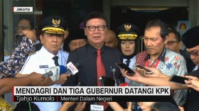 VIDEO: Mendagri dan Tiga Gubernur Datangi KPK