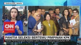 VIDEO: Pansel KPK 2019-2023 Datangi Pimpinan KPK