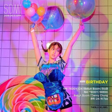 Lirik Lagu Birthday - Jeon Somi