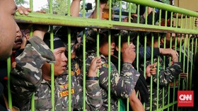 Sidang Gus Nur, Banser Kepung PN Surabaya usai Kiai Dicap PKI