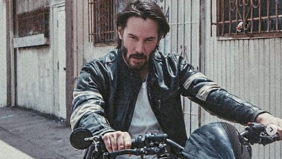Keanu Reeves dari instagram.