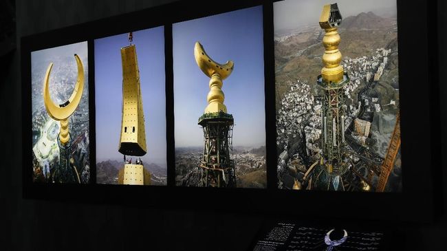 Umat Muslim yang datang beribadah di Mekah kini bisa sekaligus rekreasi di Museum Menara Jam.