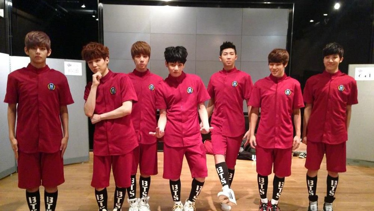 Berikut adalah potret BTS sewaktu tahun debut mereka 2013 lalu&period;
