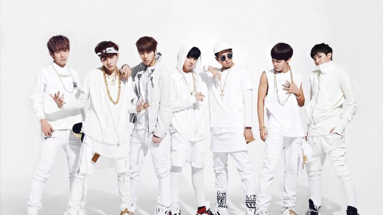 Berikut adalah potret BTS sewaktu tahun debut mereka 2013 lalu.