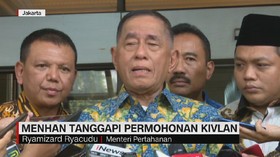 VIDEO: Menhan Tanggapi Permohonan Kivlan
