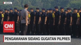 VIDEO: 48 Ribu Personel Amankan Sidang di Gedung MK