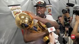 VIDEO: Pesta Toronto Raptors Usai Juara NBA 2019