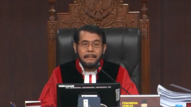 Ketua MK Anwar Usman / Youtube Mahkamah Konstitusi Ketua MK Anwar Usman saat sidang MK / Youtube Mahkamah Konstitusi