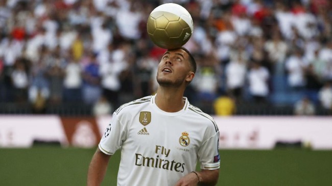 Eden Hazard memilih nomor punggung 23 di Real Madrid karena terinspirasi legenda basket Michael Jordan bukan karena pernah digunakan David Beckham.