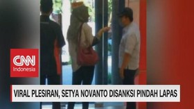 VIDEO: Viral Plesiran, Setya Novanto Disanksi Pindah Lapas