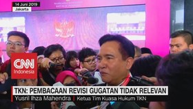 VIDEO: TKN: Pembacaan Revisi Gugatan Tidak Relevan