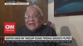 VIDEO: Mantan Hakim MK: Hormati Putusan Majelis Hakim