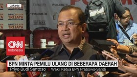 VIDEO: BPN Minta Pemilu Ulang di Beberapa Daerah