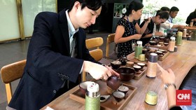Menjajal Upacara Minum Teh ala Negeri Ginseng