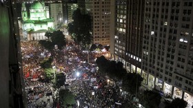 Brasil 'Lumpuh' oleh Demo Saat Pembukaan Copa Amerika