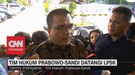 VIDEO: Tim Hukum Prabowo-Sandi Minta Perlindungan LPSK