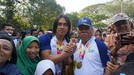 Agung Hercules menderita penyakit kanker otak stadium empat&period; Penyakit itu pun membuat perubahan drastis untuk pria berotot ini&period;