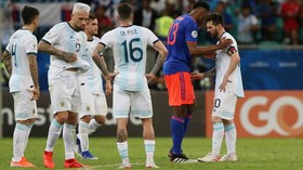 FOTO: Argentina dan Messi Keok Copa America 2019