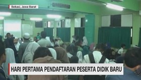 VIDEO: Hari Pertama Pendaftaran Peserta Didik Baru