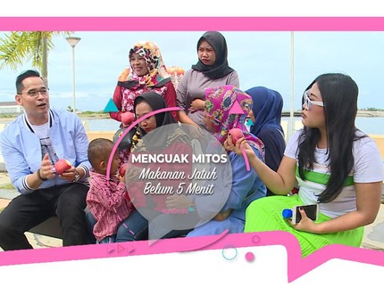 Menguak Mitos Makanan Jatuh Belum 5 Menit