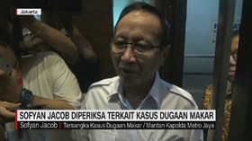 VIDEO: Sofyan Jacob Diperiksa Terkait Kasus Dugaan Makar