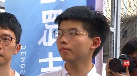 VIDEO: Usai Bebas, Aktivis Hong Kong Tolak RUU Ekstradisi