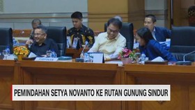 VIDEO: Pemindahan Setya Novanto ke Rutan Gunung Sindur