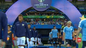 VIDEO: Momen Uruguay Bantai Ekuador 4-0 di Copa America