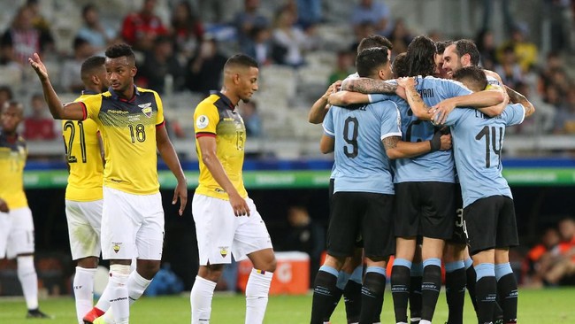 Foto: Pesta Gol Tandai Kiprah Timnas Uruguay di Copa America