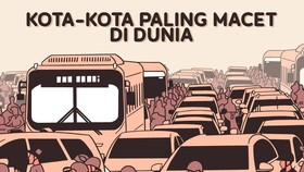 INFOGRAFIS: Kota-kota Paling Macet di Dunia