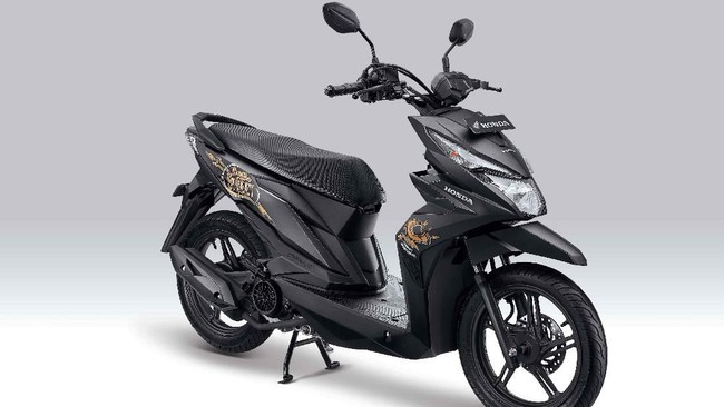 Desain grafis baru Beat Street cuma diberikan pada varian warna Street Matte Black.