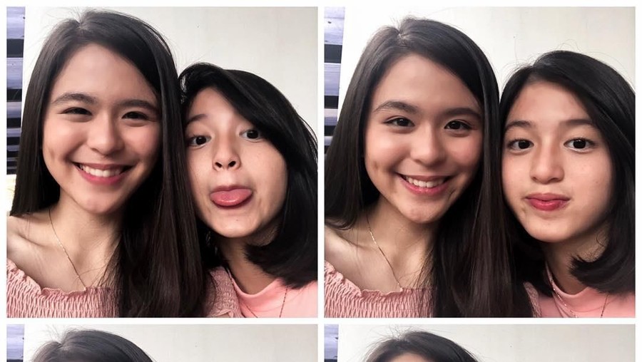 Ariella Calista Ichwan dan Eve Antoinette Ichwan Deretan kakak beradik yang tergabung dalam grup idol JKT48.