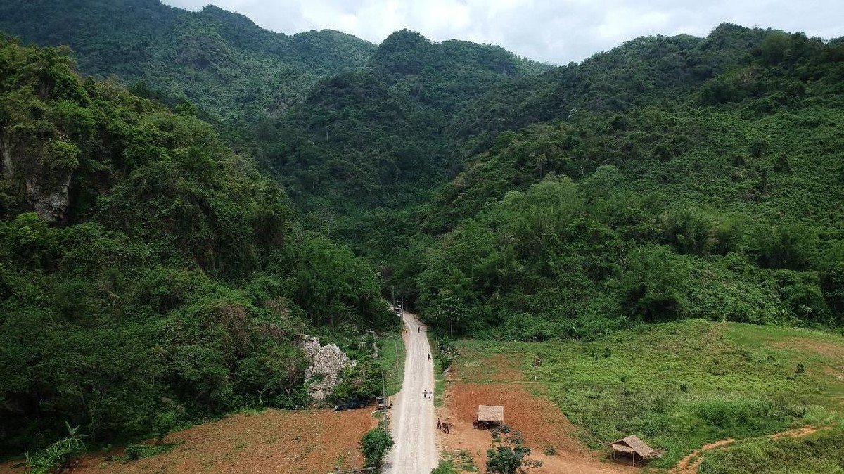 FOTO: Napak Tilas di Gua Tham Luang