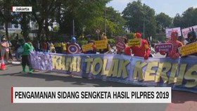 VIDEO: Pengamanan Sidang Sengketa Hasil Pilpres 2019