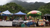 FOTO: Napak Tilas di Gua Tham Luang Gua Tham Luang Nang Non di Thailand terkenal karena menjadi lokasi terkurungnya 12 bocah.