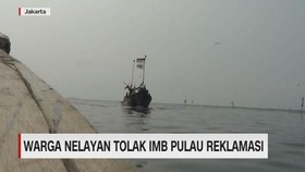 VIDEO: Warga Nelayan Tolak IMB Pulau Reklamasi