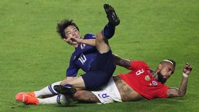 FOTO: Chile Buat Jepang Bertekuk Lutut di Copa America 2019