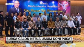 VIDEO: Bursa Calon Ketua Umum KONI Pusat