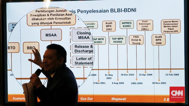 Kasus BLBI Sjamsul Nursalim disetop KPK setelah menjadi tersangka sejak 2019. Sjamsul sempat buron karena tak memenuhi panggilan.