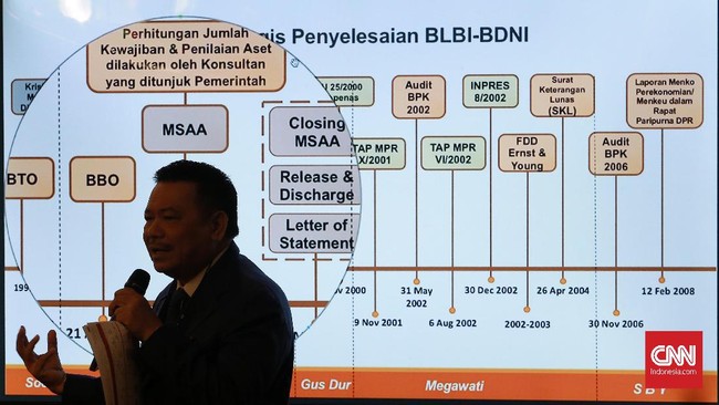 Pemerintah membentuk Satgas Aset BLBI usai KPK menerbitkan SP3 kasus yang menjerat taipan Sjamsul Nursalim dan istrinya.