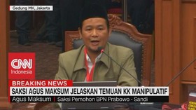 VIDEO: Saksi Agus Maksum Jelaskan Temuan KK Manipulatif