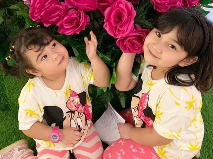 7 Potret Kompaknya Annabel dan Isabel, Buah Hati Astrid Tiar