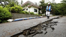 FOTO: Jepang Kembali Diguncang Gempa